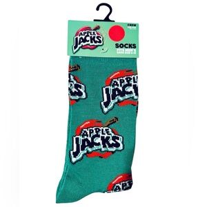 Apple Jacks Crew Socks